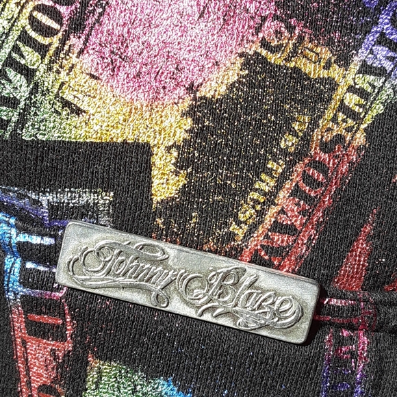 Johnny Blaze rainbow Benjamin's hoodie - Picture 4 of 4